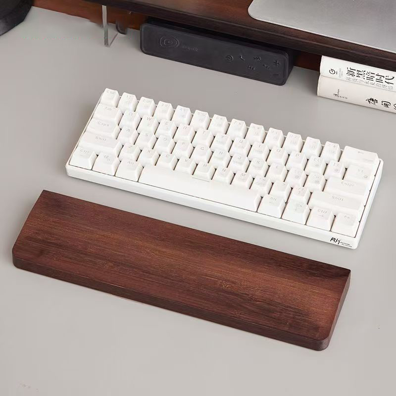 Wrist Rest Wood - Per tastiera meccanica Poggiapolsi in bambù
