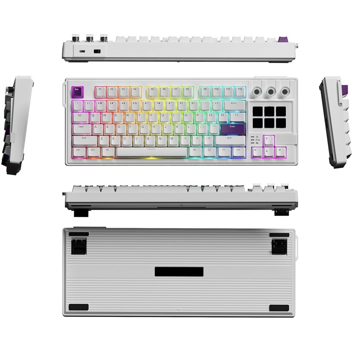 Gaming Keyboard Ergonomics - Aggiornamento. Tastiera Meccanica Visuale K1 PRO