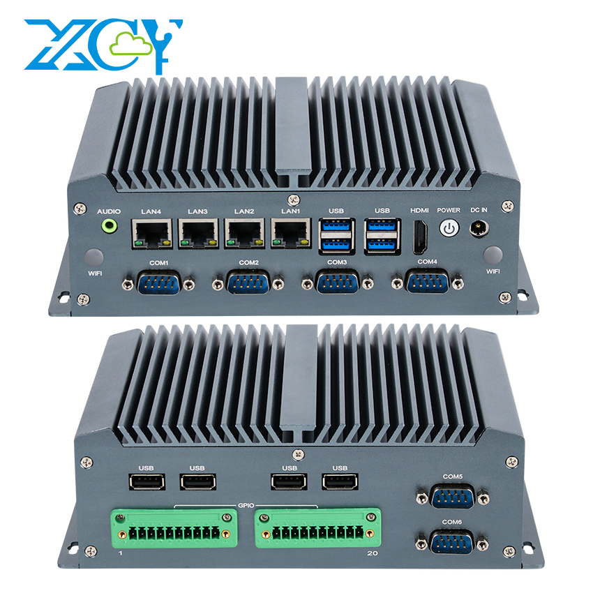 Intel Cpu Core I5 - XCY X77 Mini PC Industriale Fanless