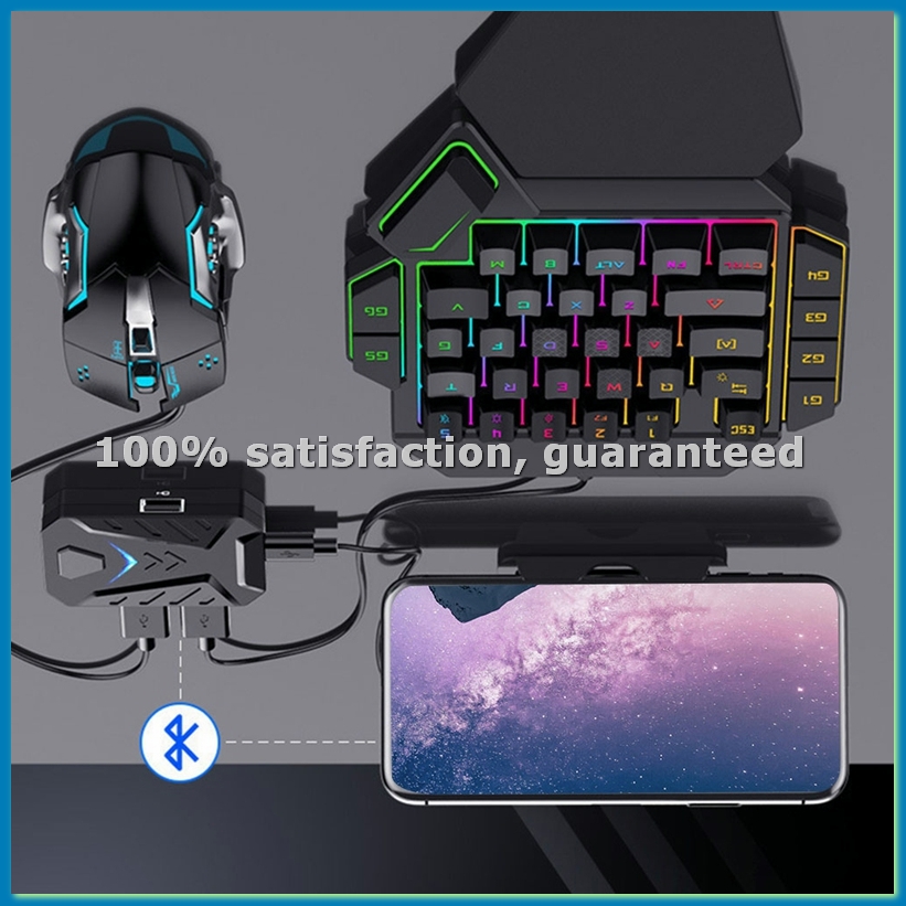 Gaming Keyboard And Mouse Converter For Mobile - Convertitore Adattatore Portatile per Tastiera e