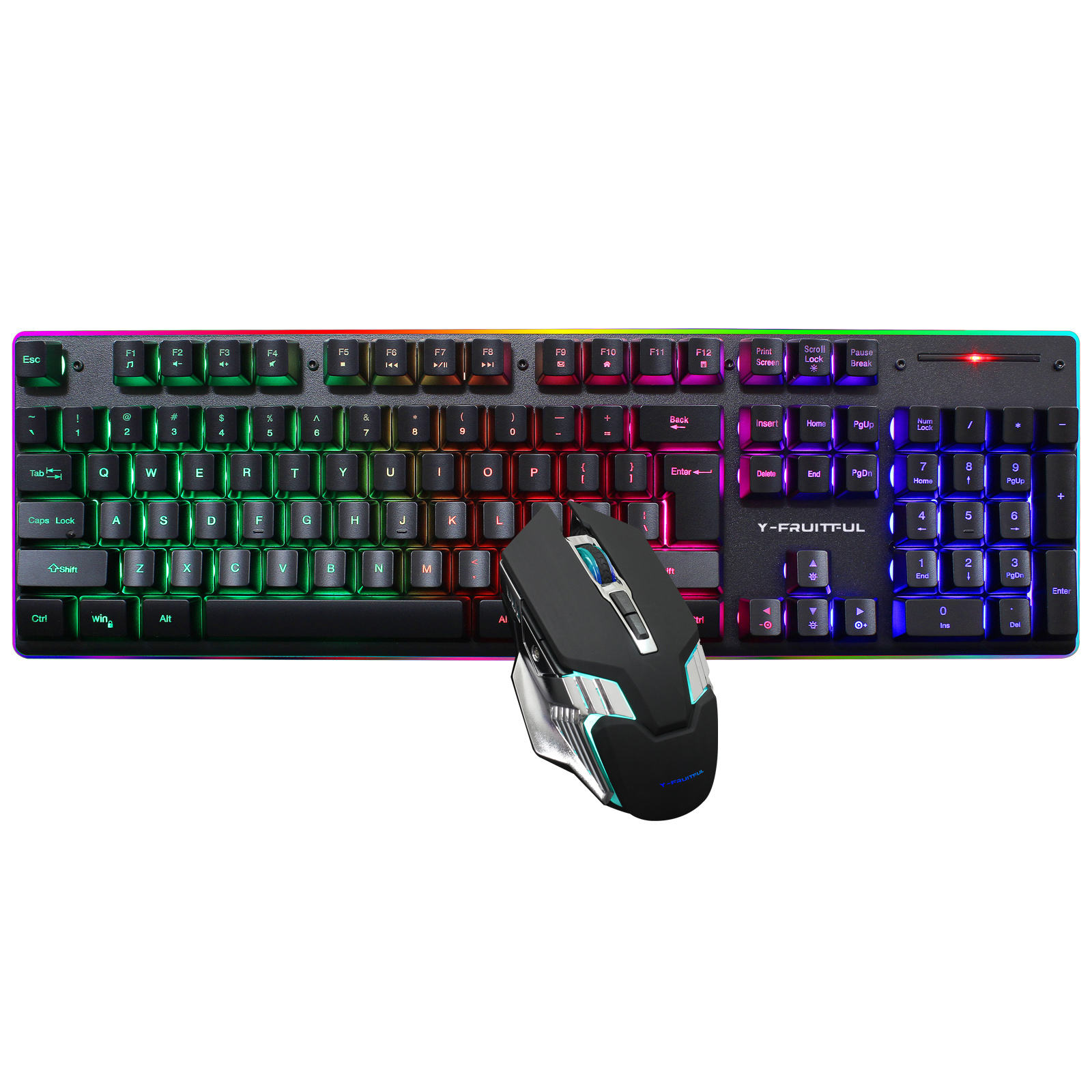 Gaming Keyboard And Mouse Combo Wireless - Combo tastiera e mouse meccanici da