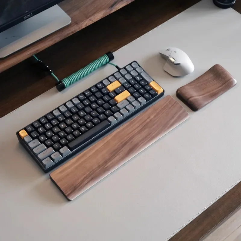 Wrist Rest Wood - Poggiapolsi in legno di noce accessori