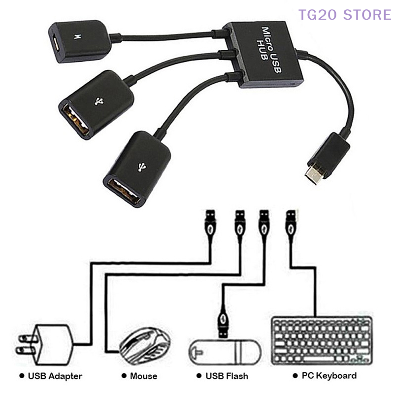 Gaming Keyboard Type C - 3 in1 Micro USB a 2