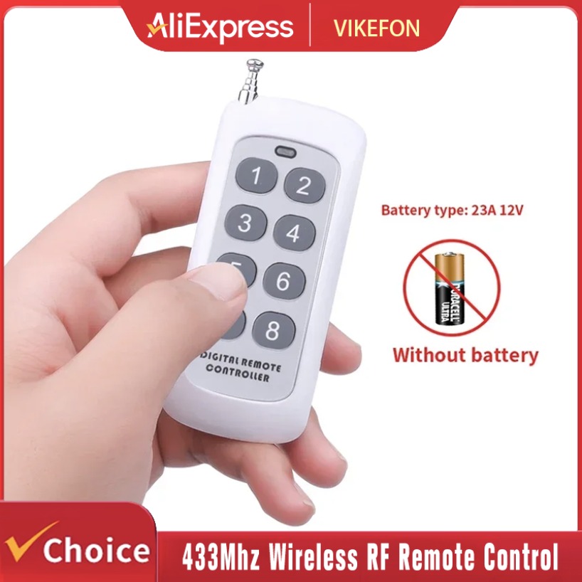 Switch Opener Tool - Telecomando RF wireless 433 Mhz Trasmettitore