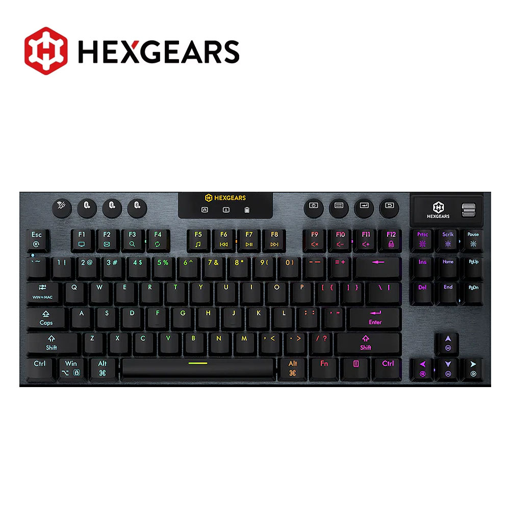Gaming Keyboard Bluetooth - HEXGEARS A3 Tastiera meccanica 87 tasti