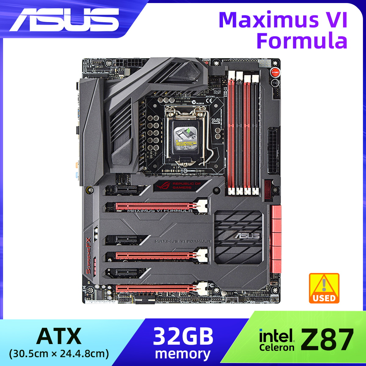 Intel Cpu Core I5 - Scheda madre ASUS MAXIMUS VI FORMULA