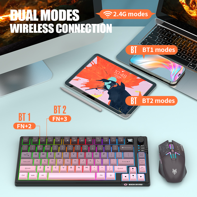 Combo Tastiera e Mouse Wireles - Gaming Keyboard And Mouse Combo Wireless recensione e prezzo
