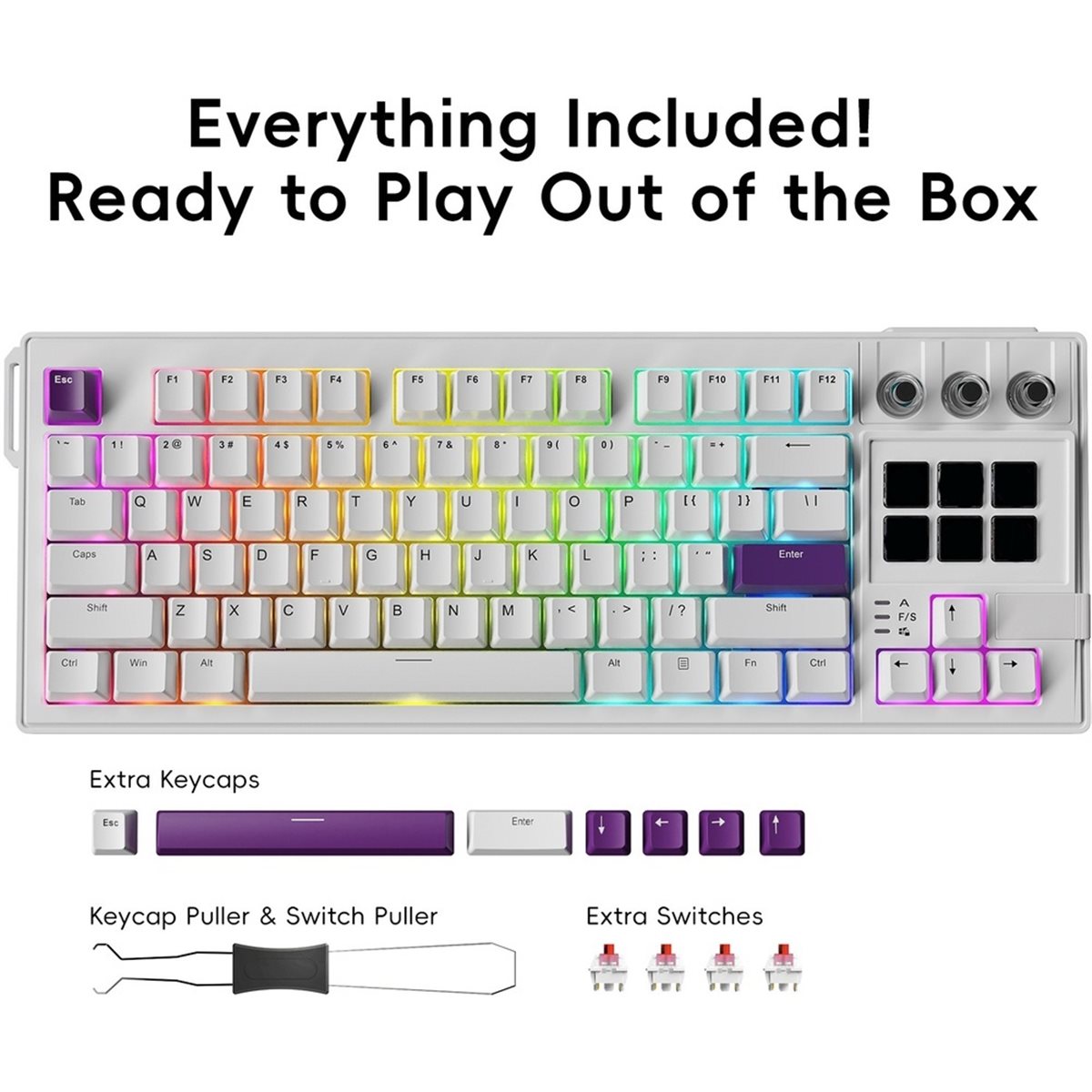 Aggiornamento. Tastiera Meccan - Gaming Keyboard Ergonomics recensione e prezzo