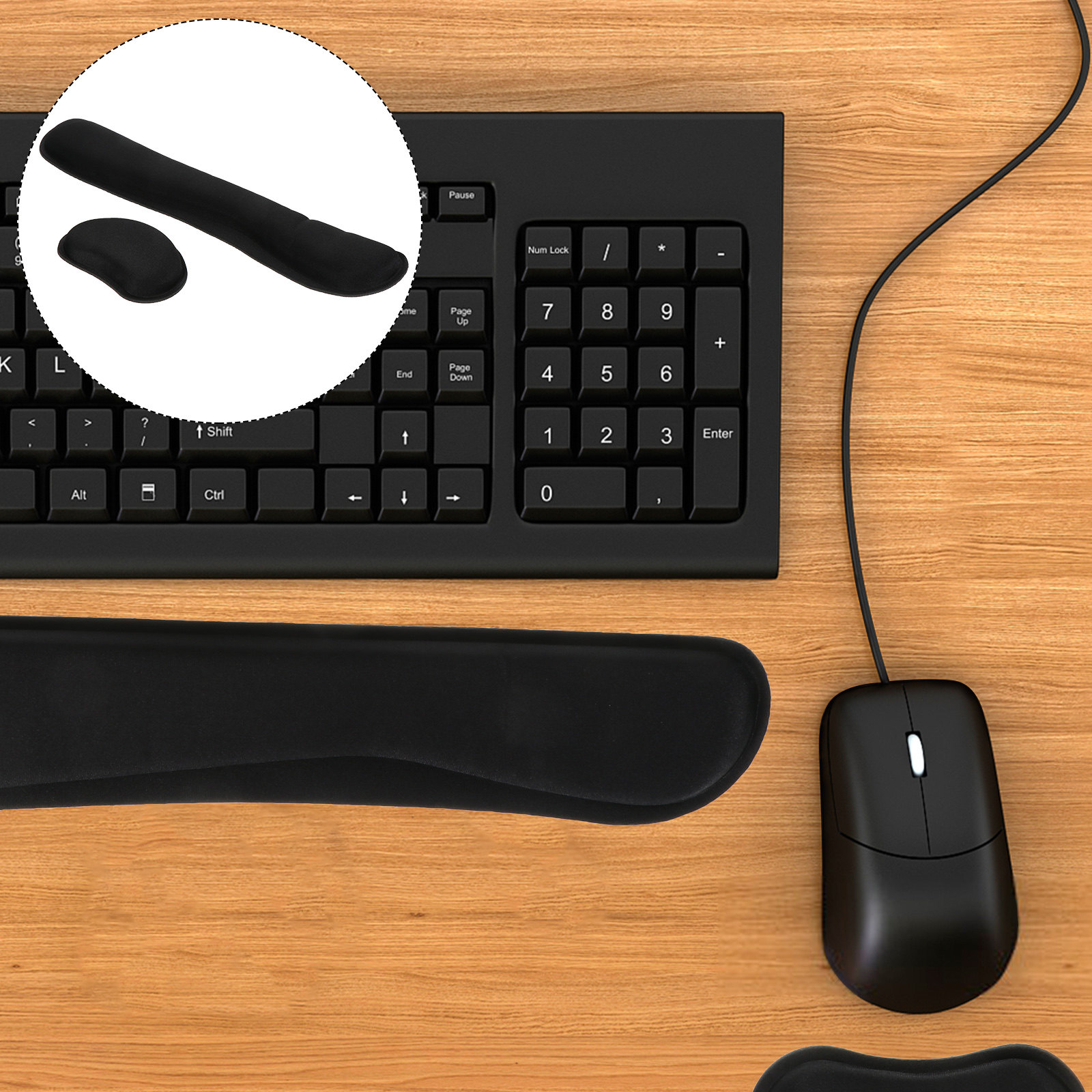 Set di Poggiapolso in Memory F - Gaming Keyboard Ergonomics recensione e prezzo
