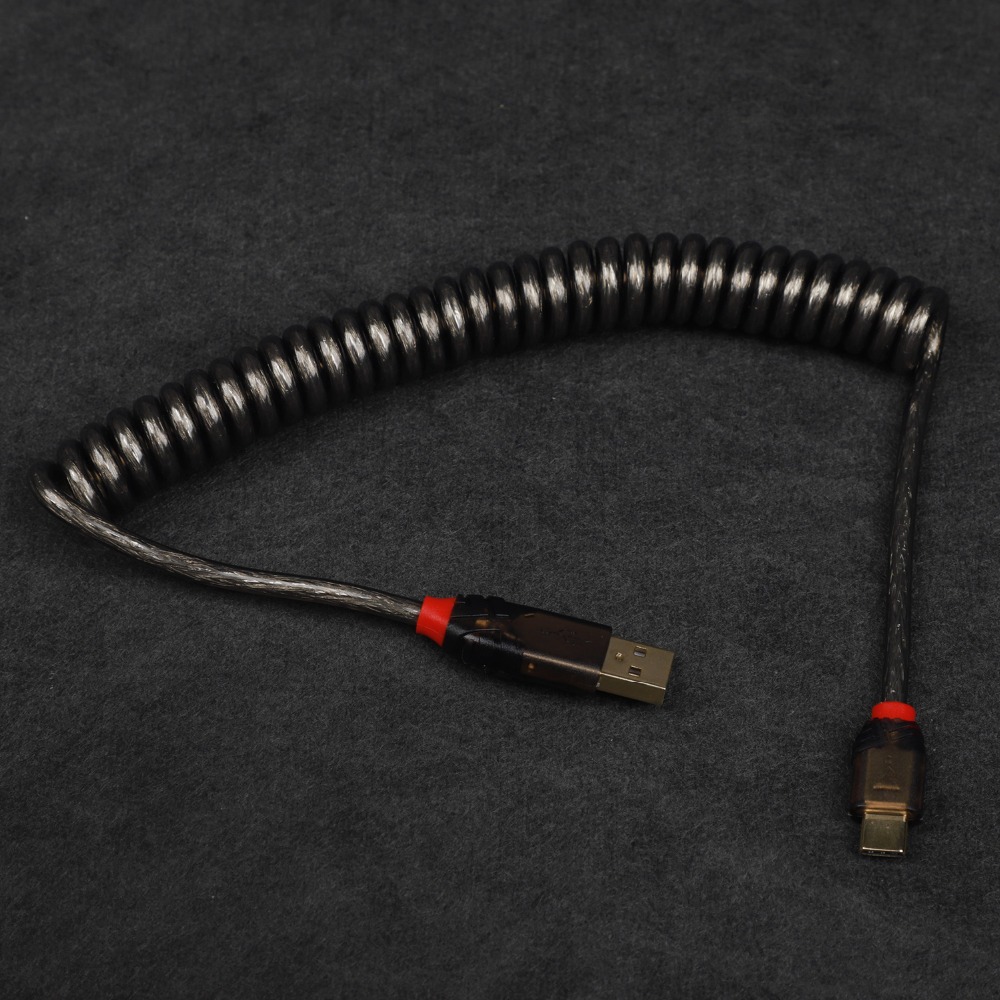 Lindy tipo A A C cavo USB line - Coiled Usb Cable recensione e prezzo