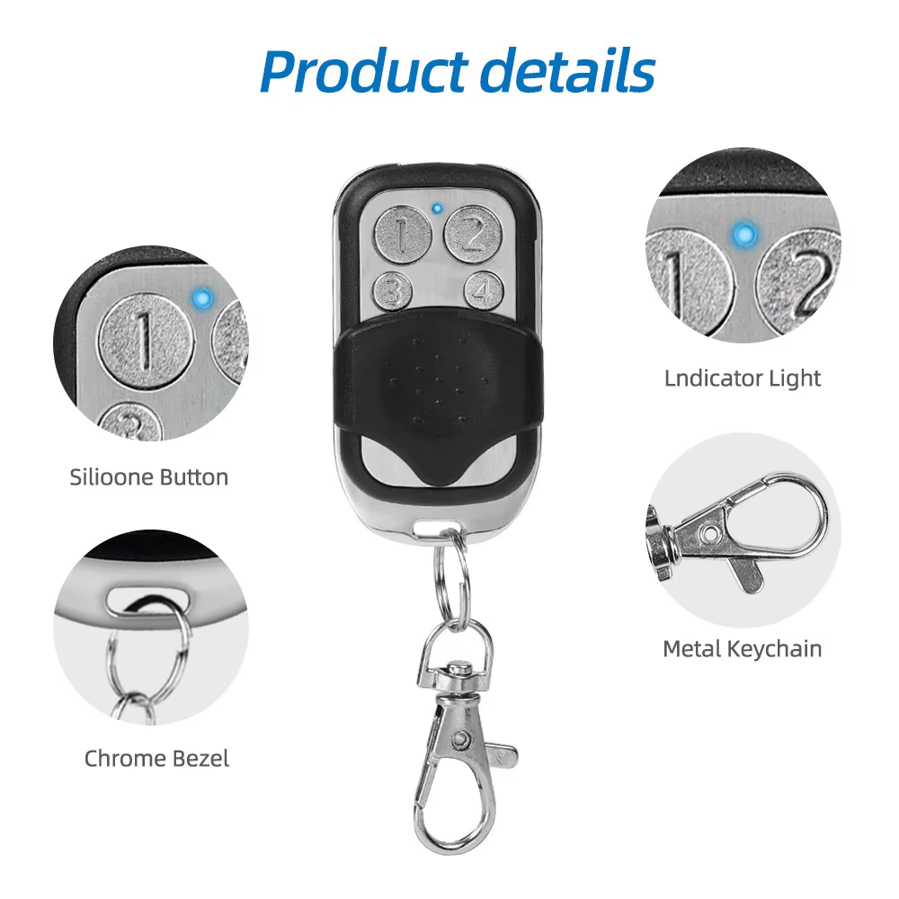 4 pulsanti telecomando 330MHZ  - Switch Opener Tool recensione e prezzo