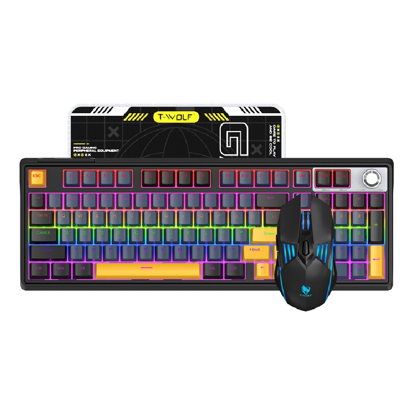 Combo Tastiera Meccanica e Mou - Gaming Keyboard And Mouse Combo Wireless recensione e prezzo