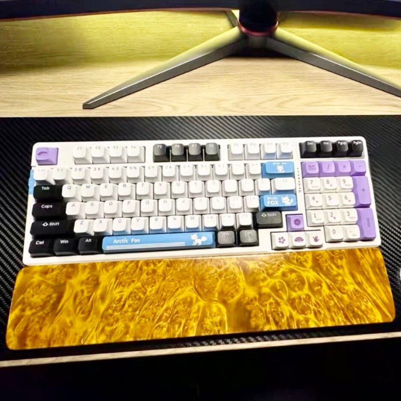 Poggiapolsi in Legno Naturale  - Wrist Rest Wood recensione e prezzo