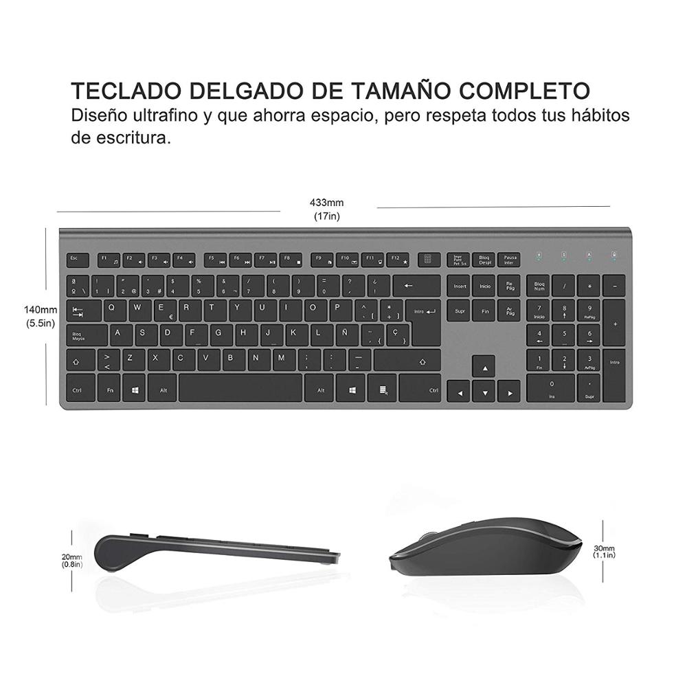 Set tastiera e mouse wireless  - Gaming Keyboard And Mouse Combo Wireless recensione e prezzo