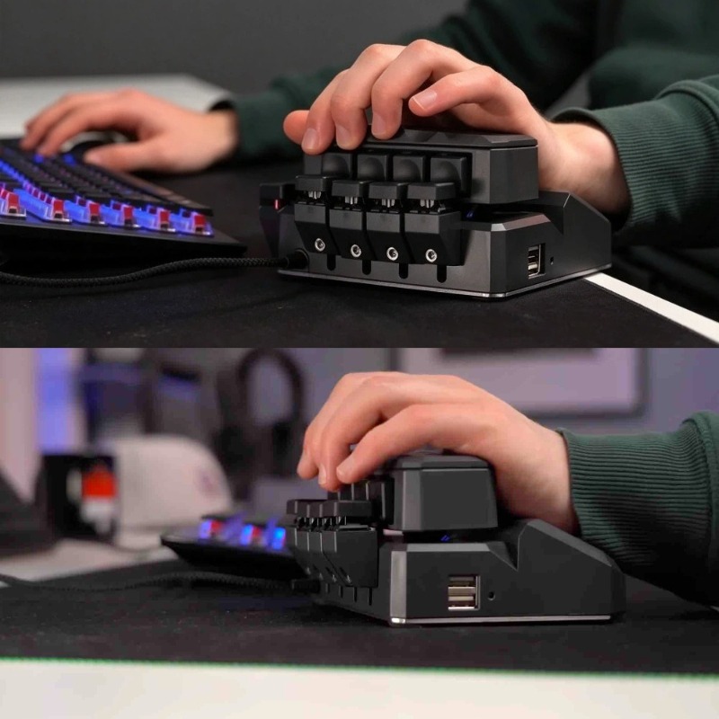 Tastiera da Gioco con Joystick - Gaming Keyboard 1 Hand recensione e prezzo