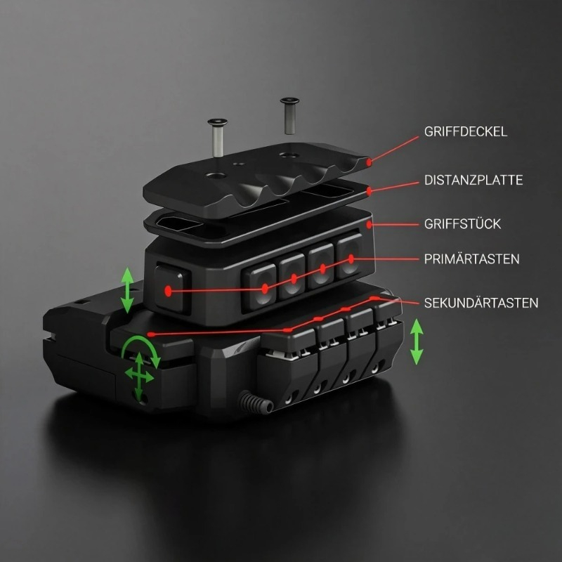 Tastiera da Gioco con Joystick - Gaming Keyboard 1 Hand recensione e prezzo
