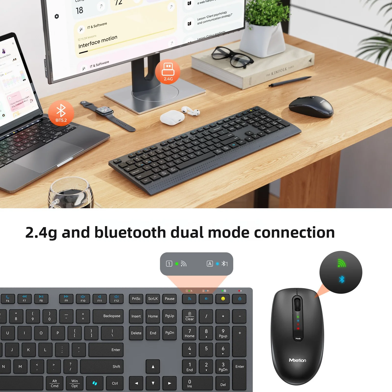 Set mouse tastiera wireless du - Gaming Keyboard And Mouse Combo Wireless recensione e prezzo