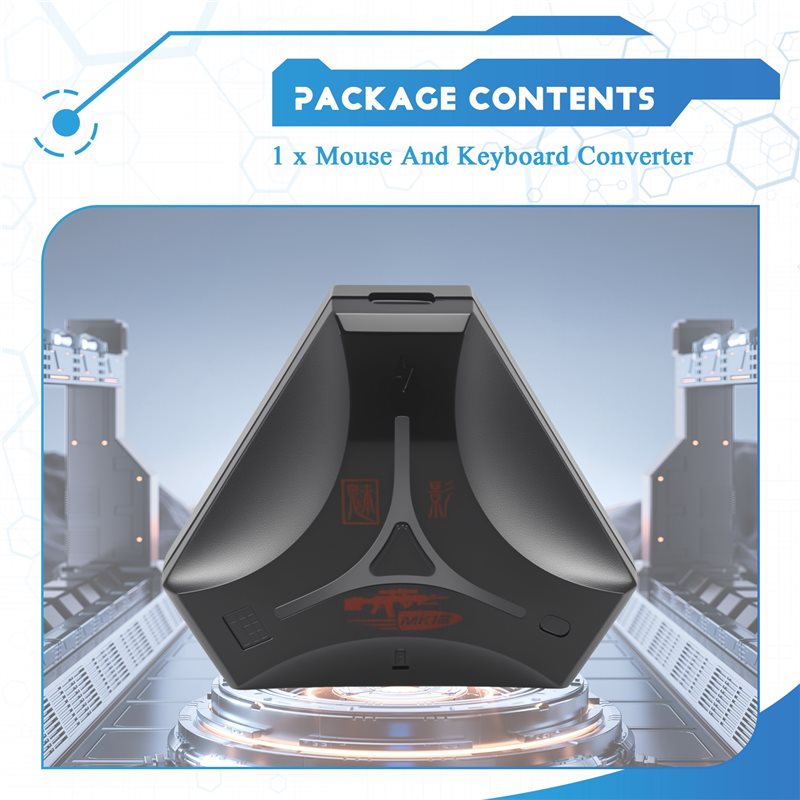 Nuovo-1 Pezzo Convertitore Tas - Gaming Keyboard And Mouse Converter For Mobile recensione e prezzo