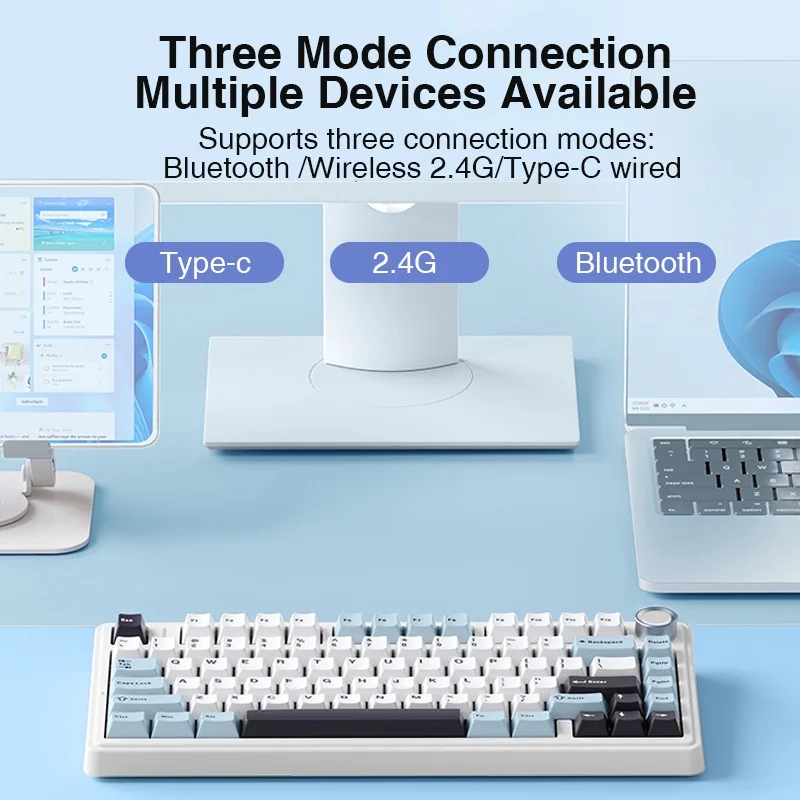 AULA F75 2.4G Wireless/Bluetoo - Gaming Keyboard Bluetooth recensione e prezzo