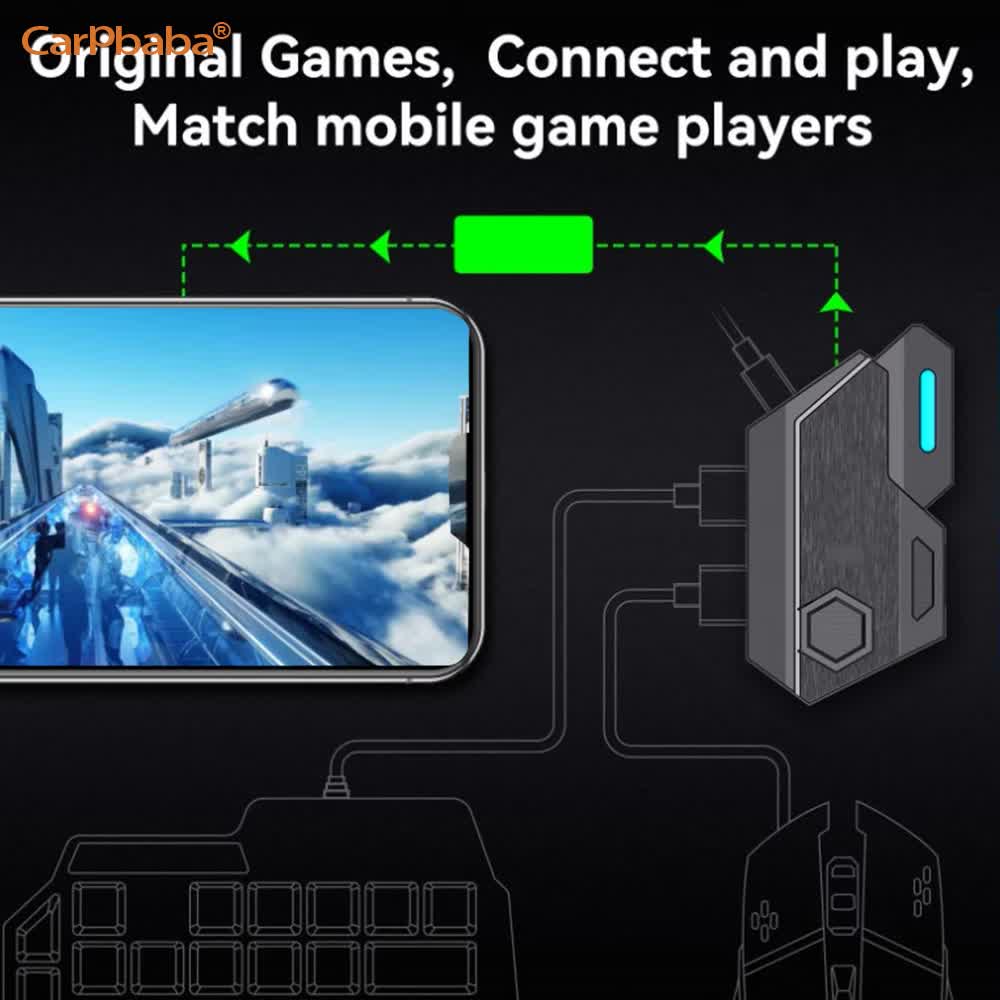 Gamepad Mobile PUBG Controller - Gaming Keyboard And Mouse Converter For Mobile recensione e prezzo