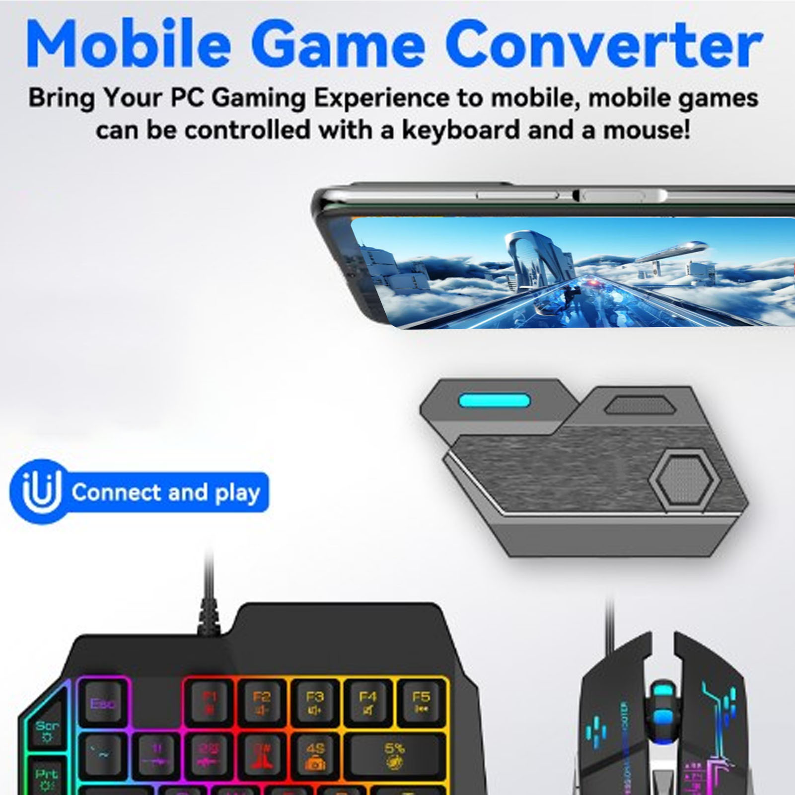 Pacchetto combinato per giochi - Gaming Keyboard Bluetooth recensione e prezzo