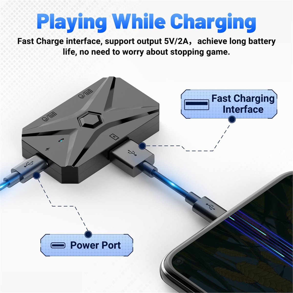 # 48Y (Nero) Kit Convertitore  - Gaming Keyboard And Mouse Converter For Mobile recensione e prezzo