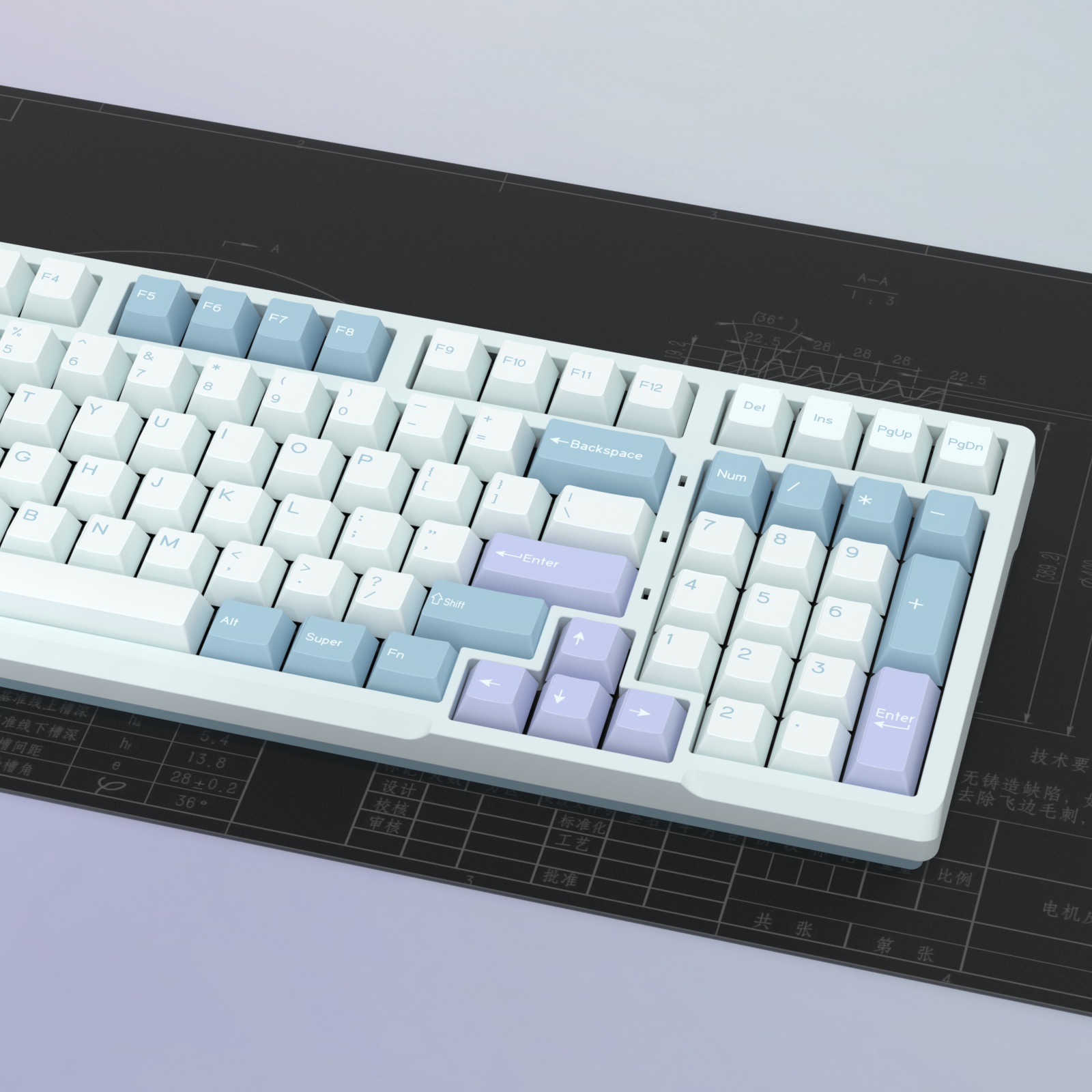 KBDiy GMK Illusion Keycap Cher - Gaming Keyboard Extension recensione e prezzo