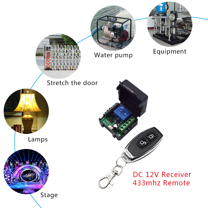 433 MHz DC 12 V 24 V 1 Canale  - Switch Opener Tool recensione e prezzo