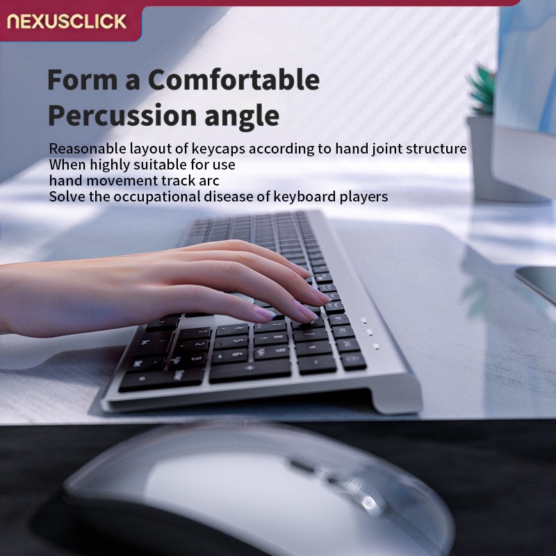 NexusClick Combo Tastiera e Mo - Gaming Keyboard And Mouse Combo Wireless recensione e prezzo
