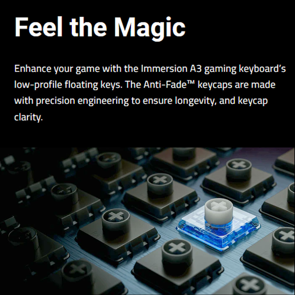 HEXGEARS A3 Tastiera meccanica - Gaming Keyboard Bluetooth recensione e prezzo