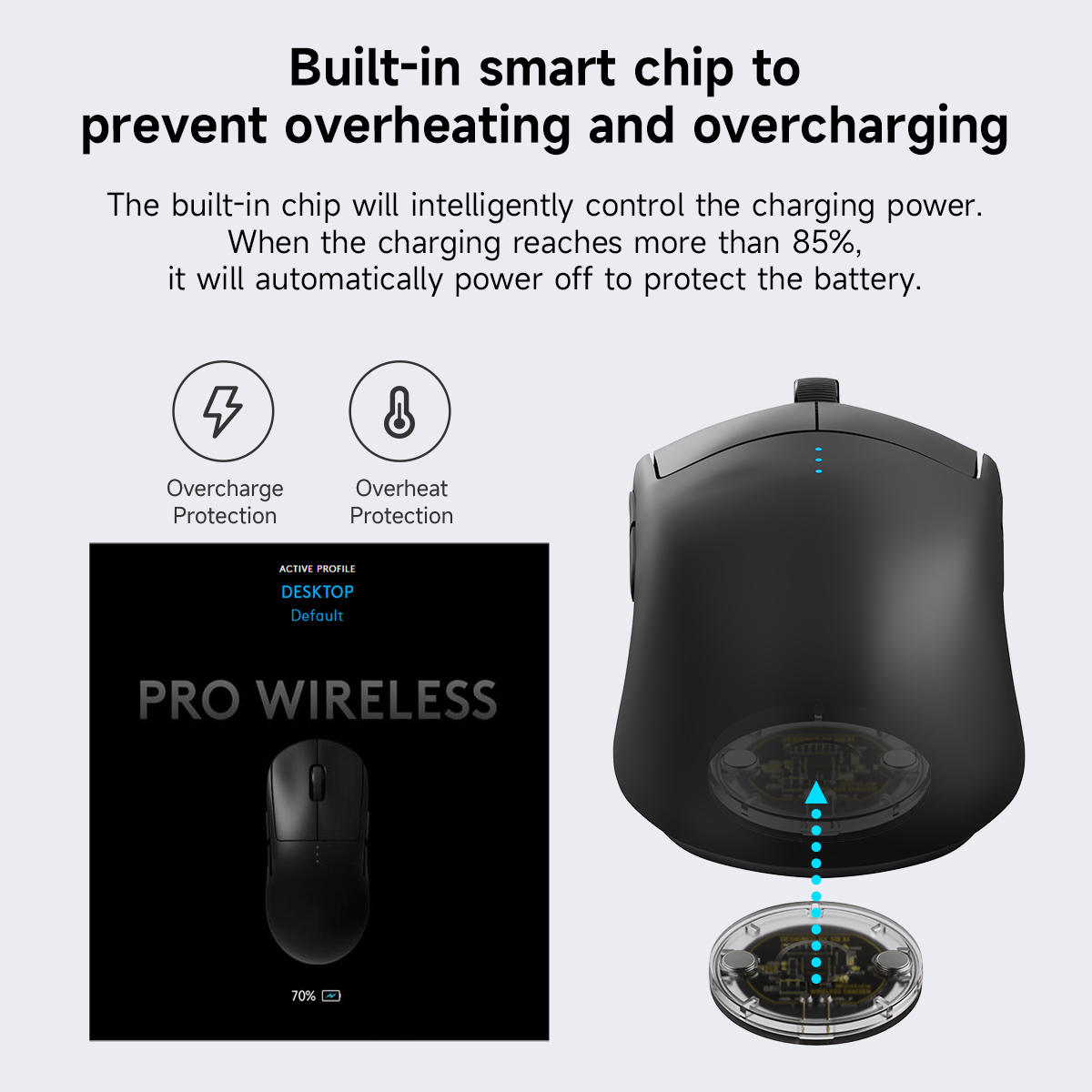 Modulo mouse wireless Qi per L - Logitech Mouse G Pro X Superlight recensione e prezzo