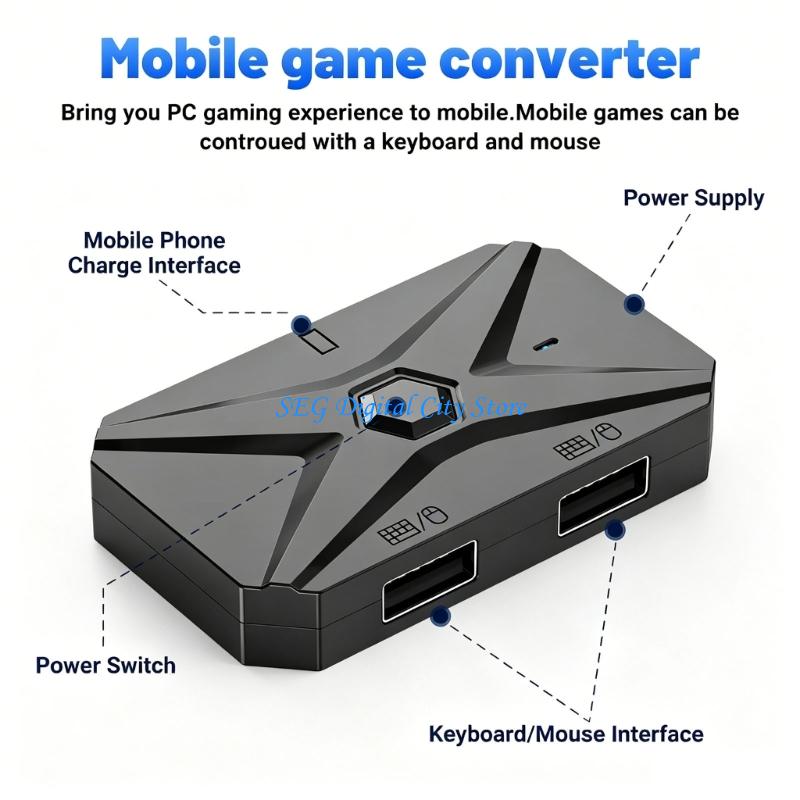 Adattatore mouse tastiera gioc - Gaming Keyboard And Mouse Converter For Mobile recensione e prezzo