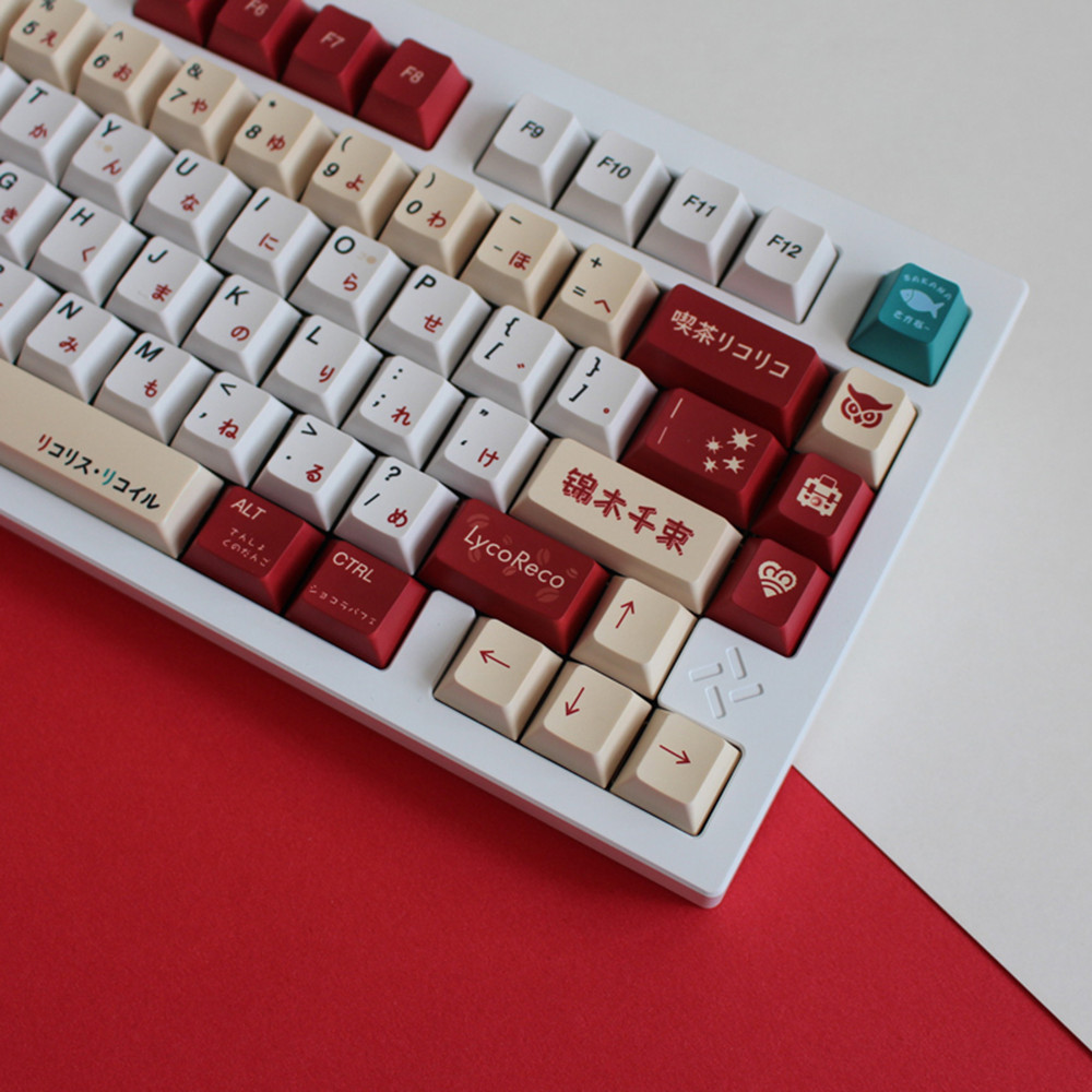 Lycoris Recoil Anime PBT Keyca - Gaming Keyboard Ergonomics recensione e prezzo